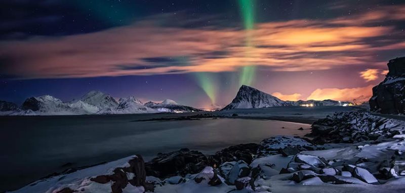 where to see northern lights norway