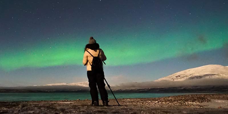 where can you see northern lights in sweden